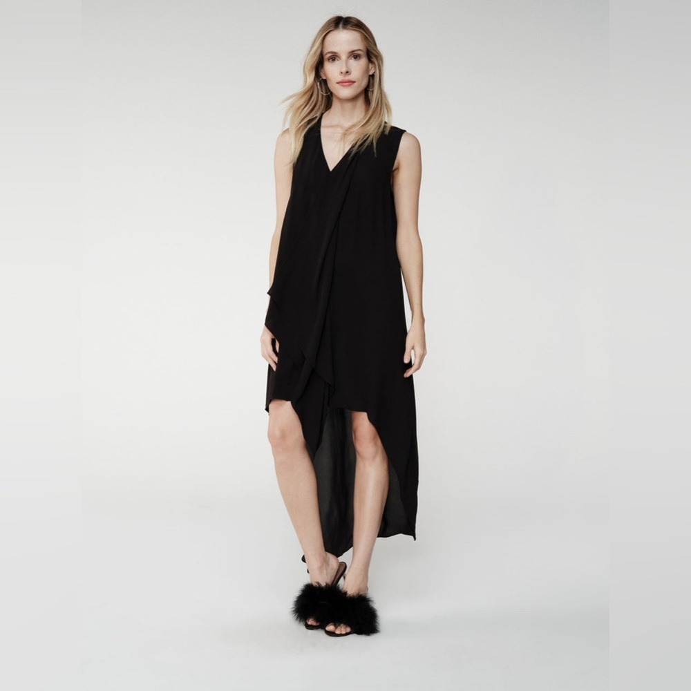 Tara Cascade Ruffle Dress